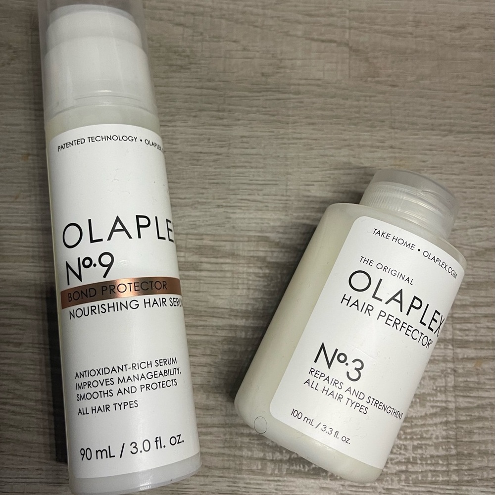 Olaplex No. 9 and Olaplex No. 3